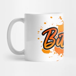 bitcoin street art Mug